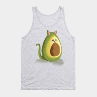 Avocado Cat Tank Top